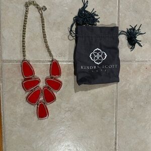 Kendra Scott - Vintage Harlow Christmas Red Necklace